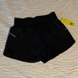 All in motion black athletic shorts from Target.  NWT size XS